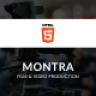 Montra - Film & Video Production HTML Bootstrap Template