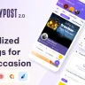 DailyPost - Poster Maker, Festival & Business, Crafto App Clone