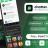 Chatter - Ultimate Social Media with Chat Rooms, Posts, Stories, Chat : Flutter/Laravel