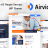 Airvice - AC Repair Services WordPress Theme + RTL