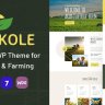 Agrikole - Responsive WordPress Theme for Agriculture & Farming