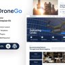 DroneGo - Drone Delivery Elementor Template Kit