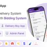 Delivery App - On Demand Delivery System Flutter App with bidding system | Courier App